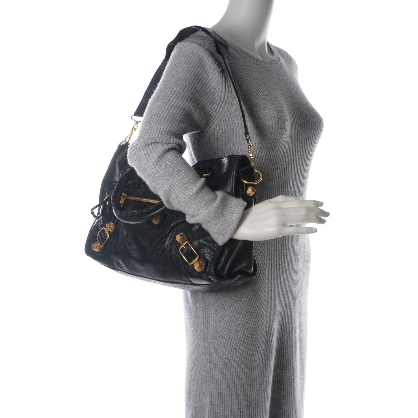 Agneau Giant 21 Gold Hardware City Black