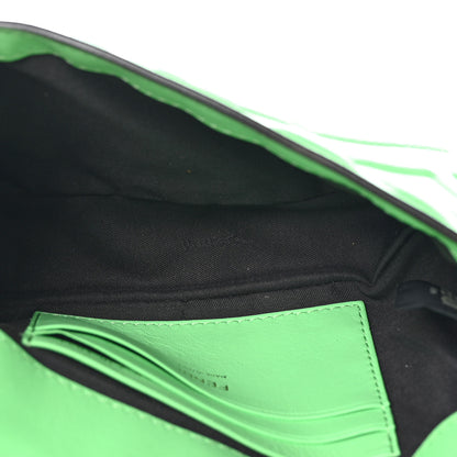 Fendi Nappa FF 1974 Embossed Mini Baguette Edamame 5 of 11