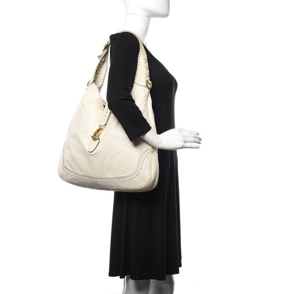 Gucci Calfskin Large New Jackie Hobo Off White 2 of 16