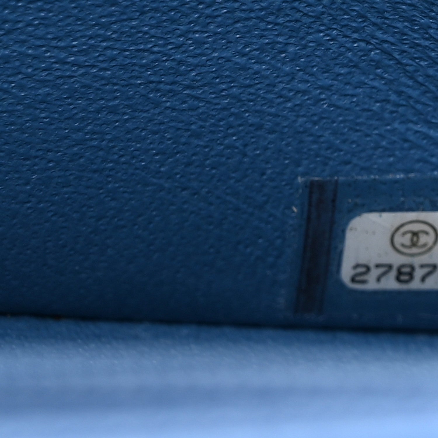 Chanel Lambskin Quilted Mini Square Flap Blue 6 of 9