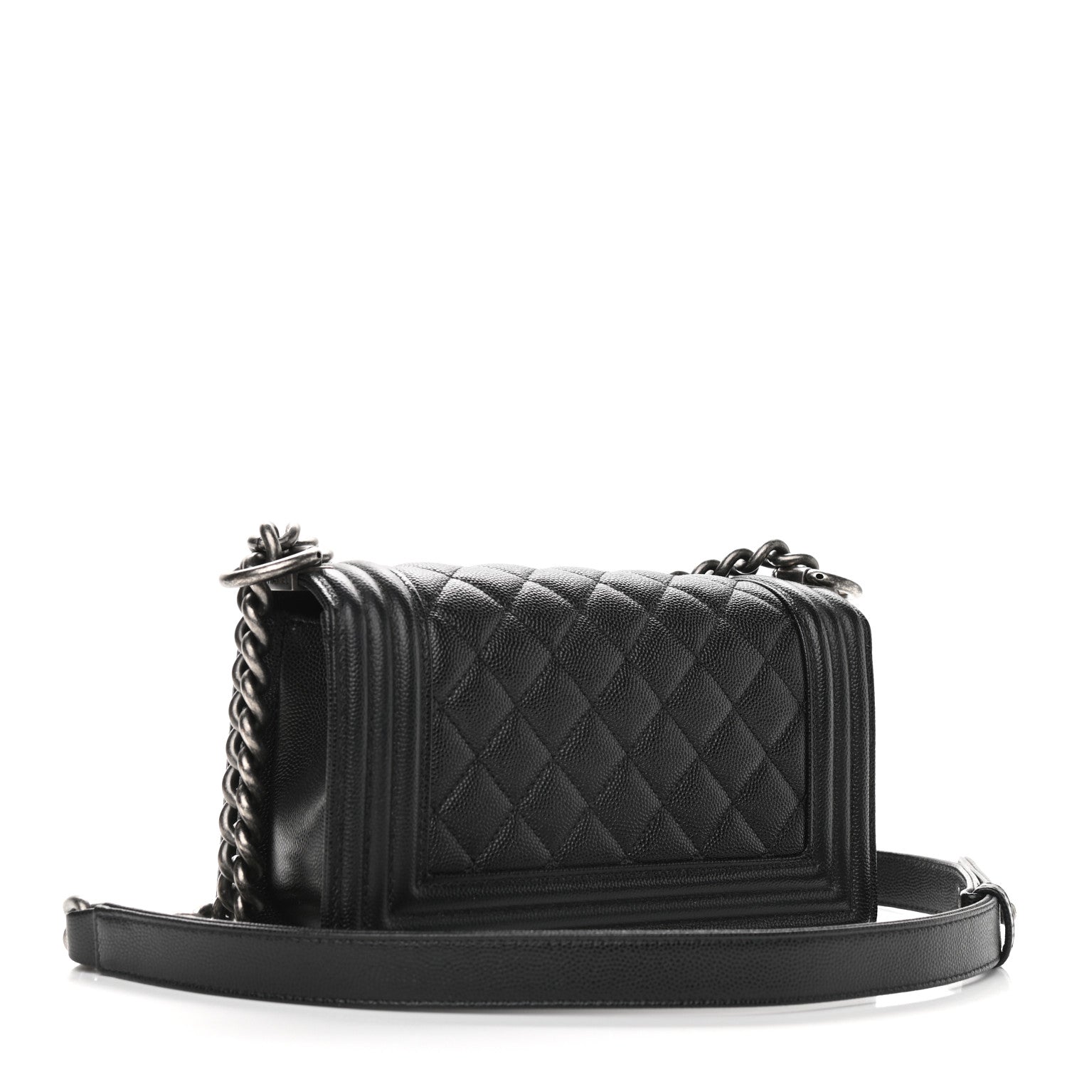 Chanel Caviar Quilted Small Boy Flap Black 3 of 9