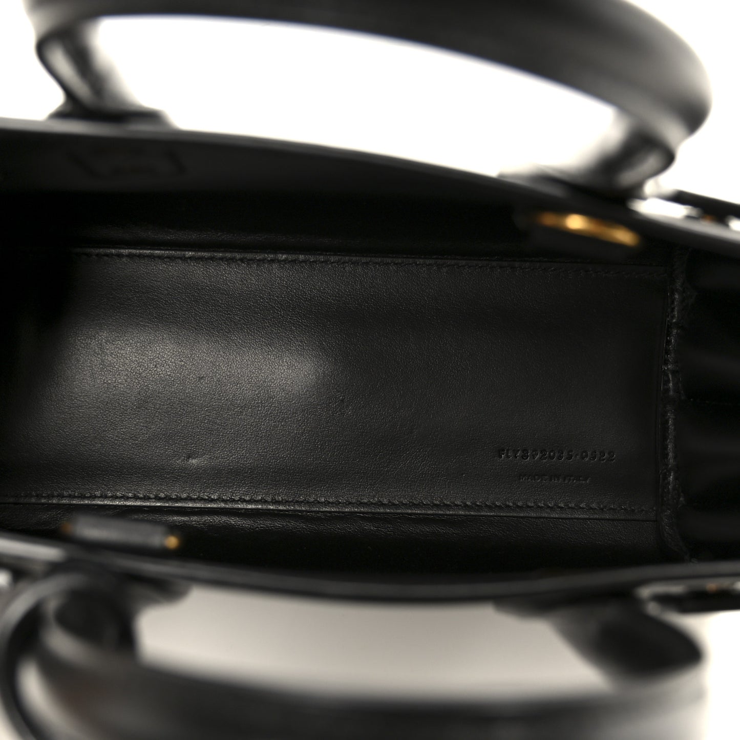 Calfskin Nano Sac De Jour Black