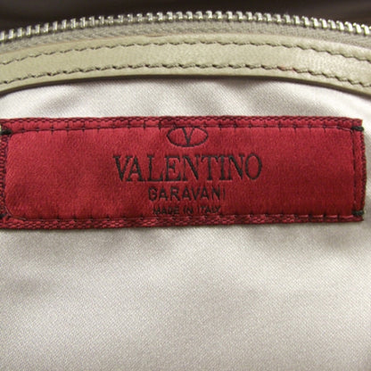 Valentino Garavani Feather Sequin Alice Glam Frame Satchel Beige 8 of 11