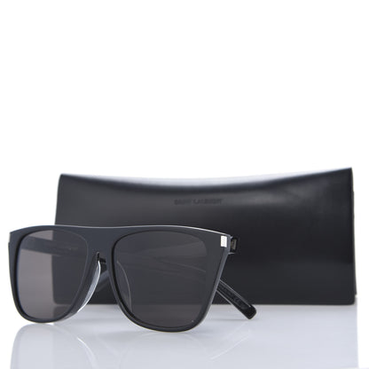 Saint Laurent Acetate SL1 Sunglasses Black 9 of 9