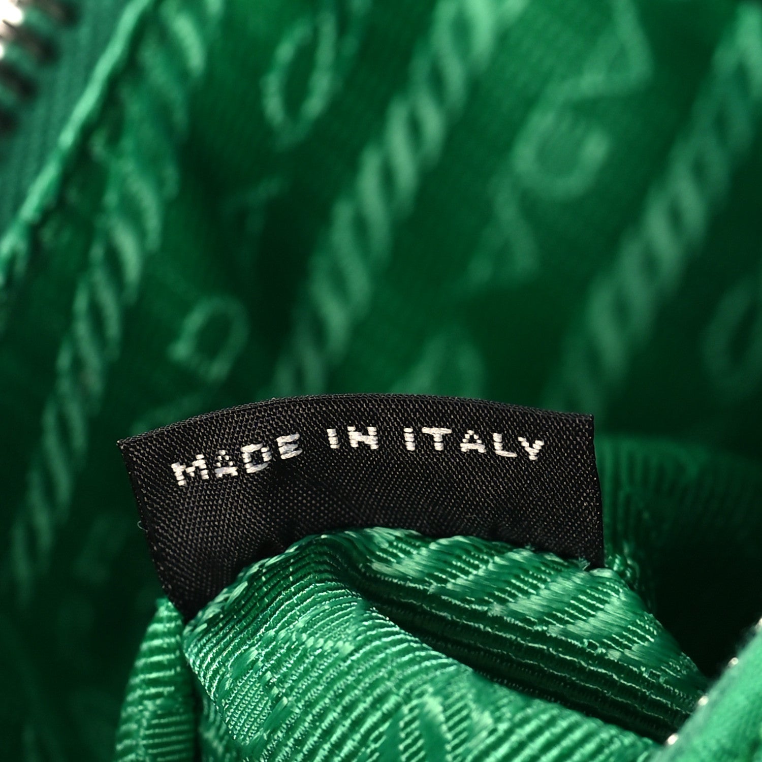 Prada Tessuto Nylon Gaufre Shoulder Bag Menta 7 of 9
