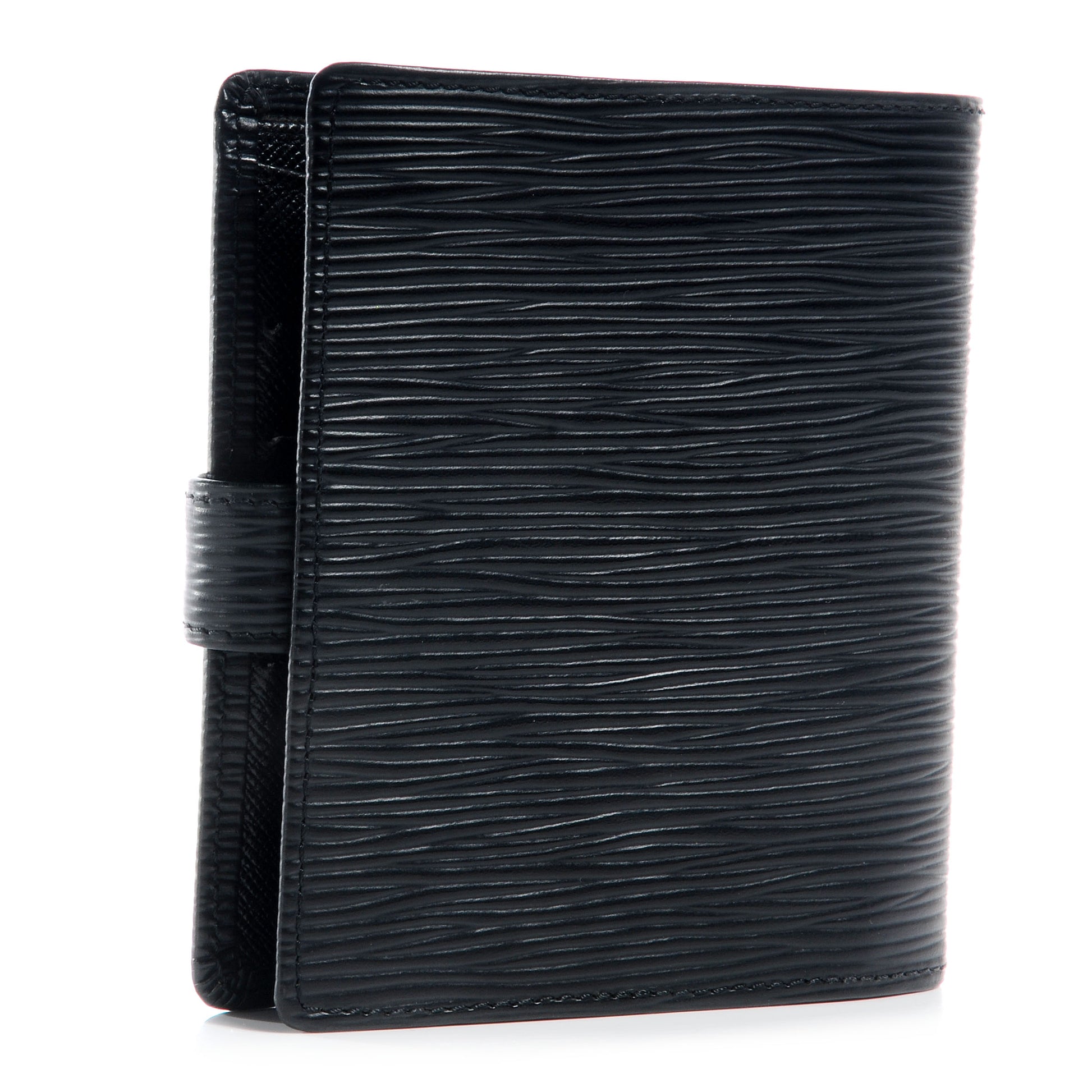 Louis Vuitton Epi Porte-Billets Compact Wallet Black 3 of 7
