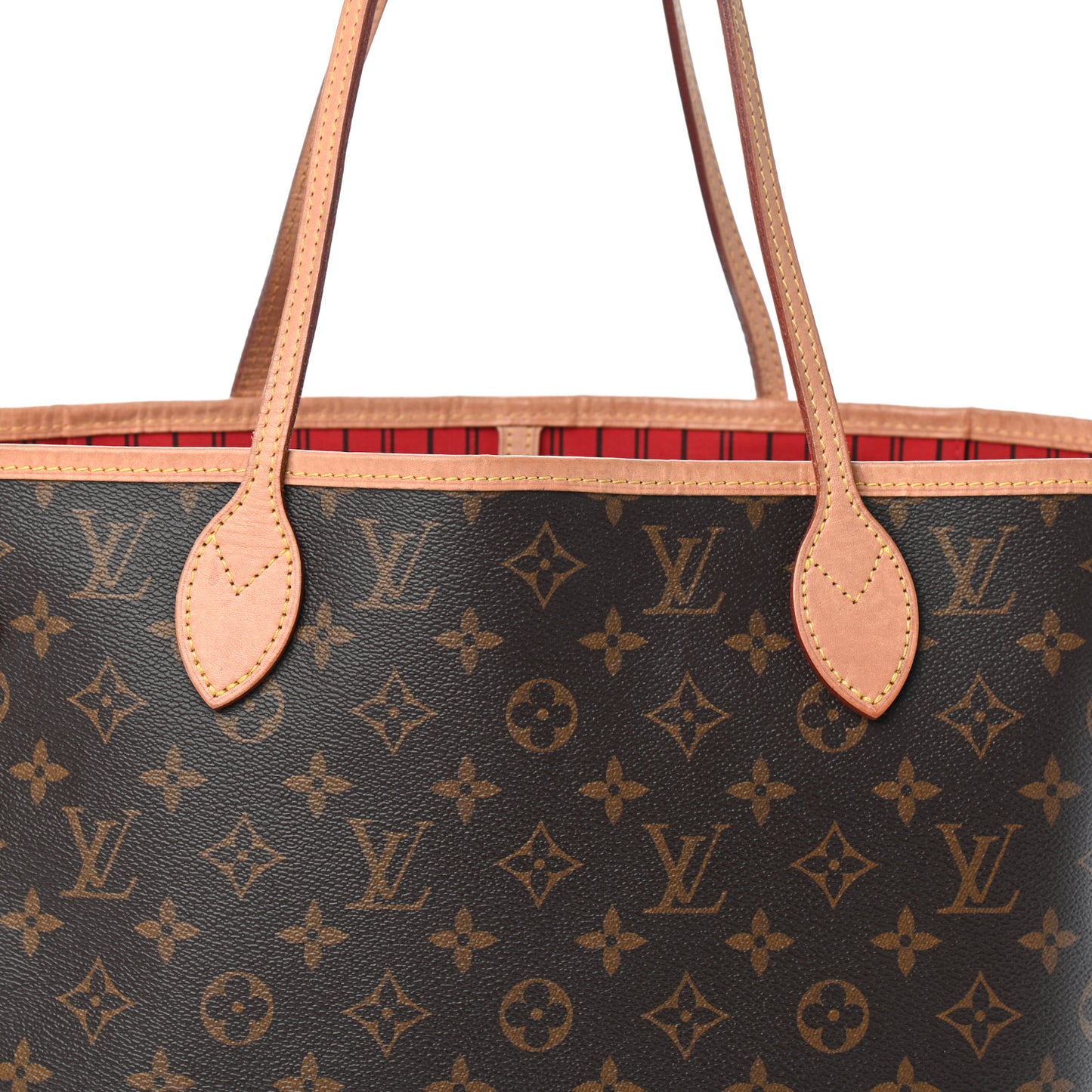 Monogram Neo Neverfull MM Cherry