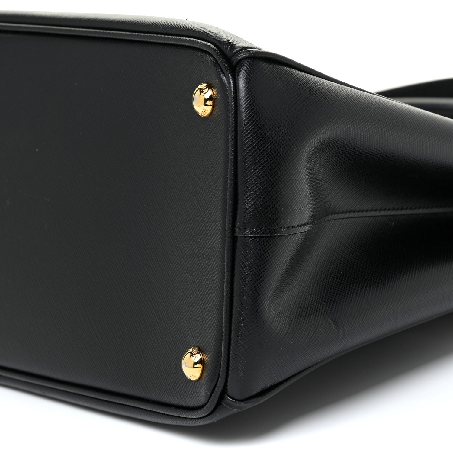 Prada Saffiano Medium Galleria Double Zip Tote Black 9 of 15