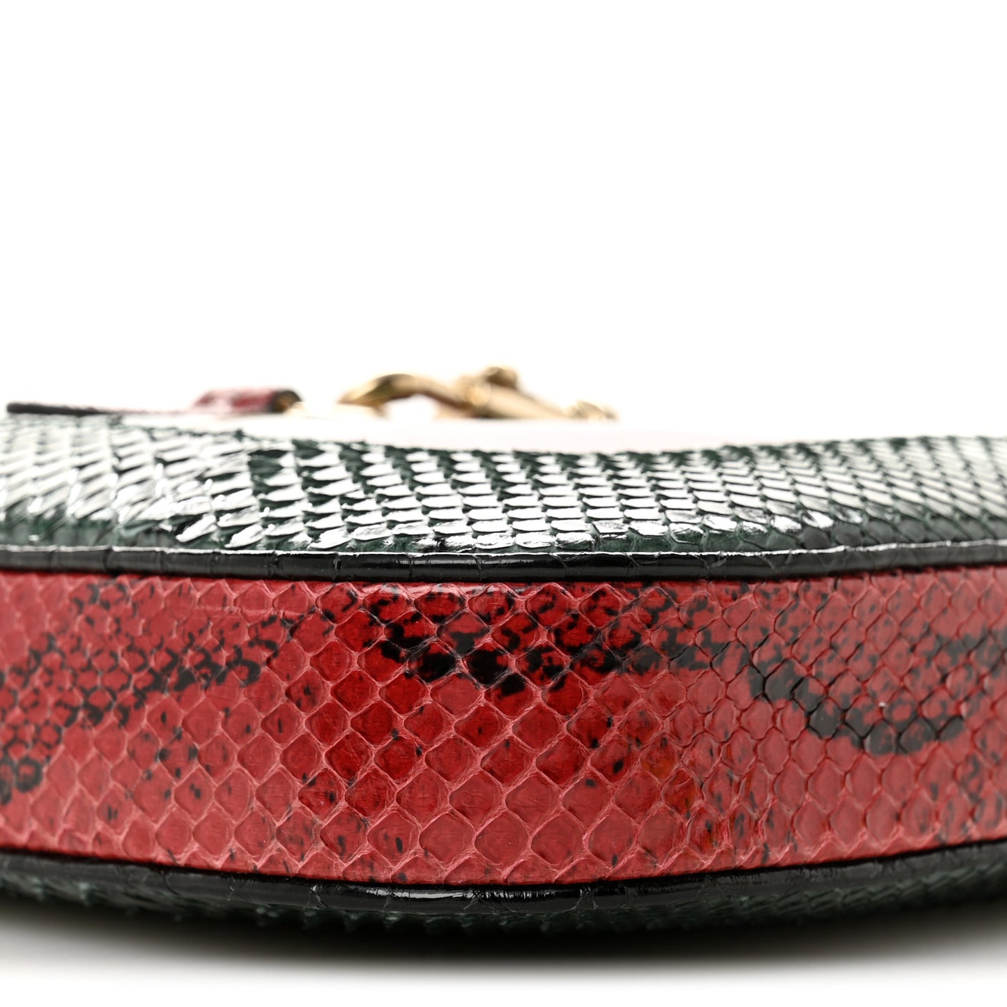 Snakeskin Web Small Jackie 1961 Hobo Green
