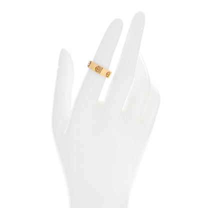 Cartier 18K Yellow Gold 5.5mm LOVE Ring 52 6 2 of 4