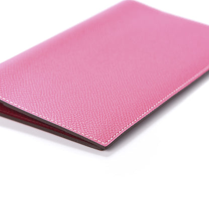 Hermes Epsom Vision II Agenda Cover Rose Tyrien Rubis 7 of 9