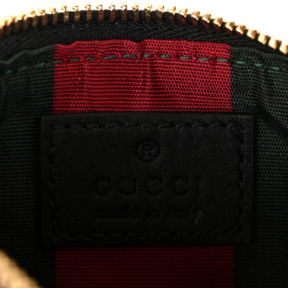 Gucci GG Supreme Monogram Selleria Key Case  Beige Black 6 of 8