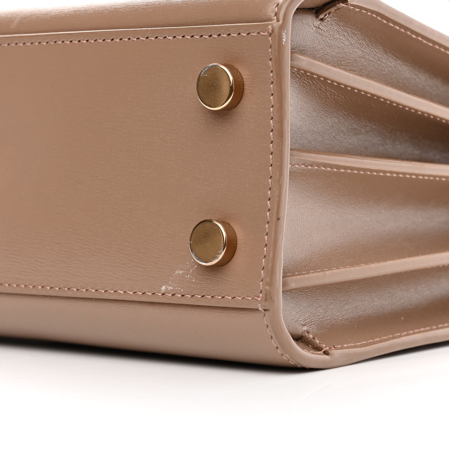 Saint Laurent Calfskin Nano Sac De Jour Dark Beige 11 of 13