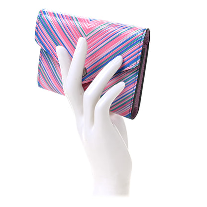 Louis Vuitton LOUIS VUITTON Epi Tropical Victorine Wallet Blue Rose 2 of 6