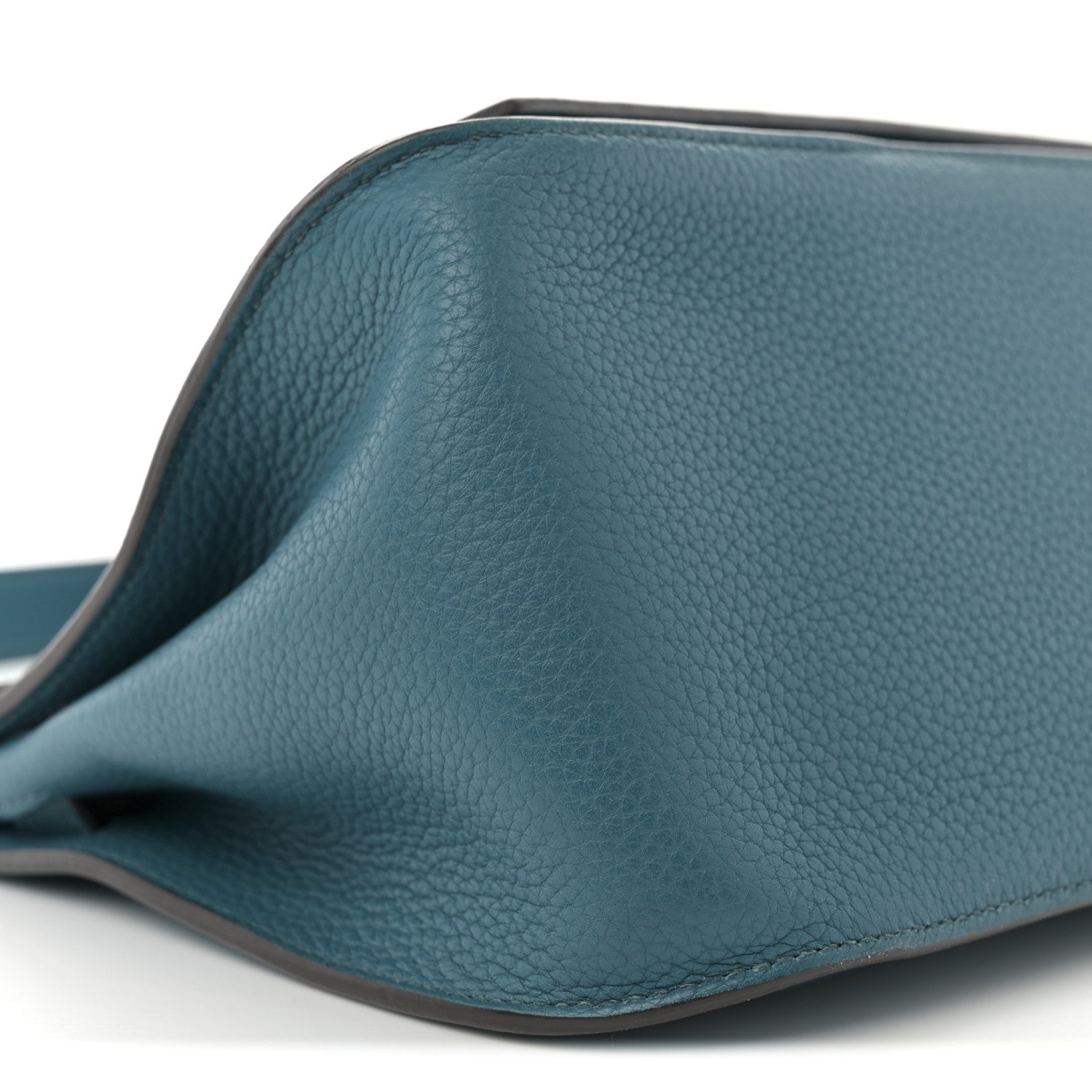 Hermes Taurillon Clemence Jypsiere 28 Bleu Izmir 9 of 11