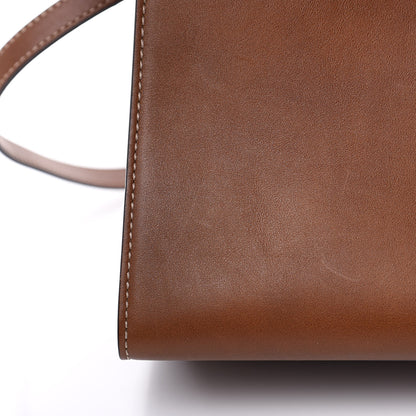 Gucci Calfskin Small GG Marmont Top Handle Bag Brown 14 of 14