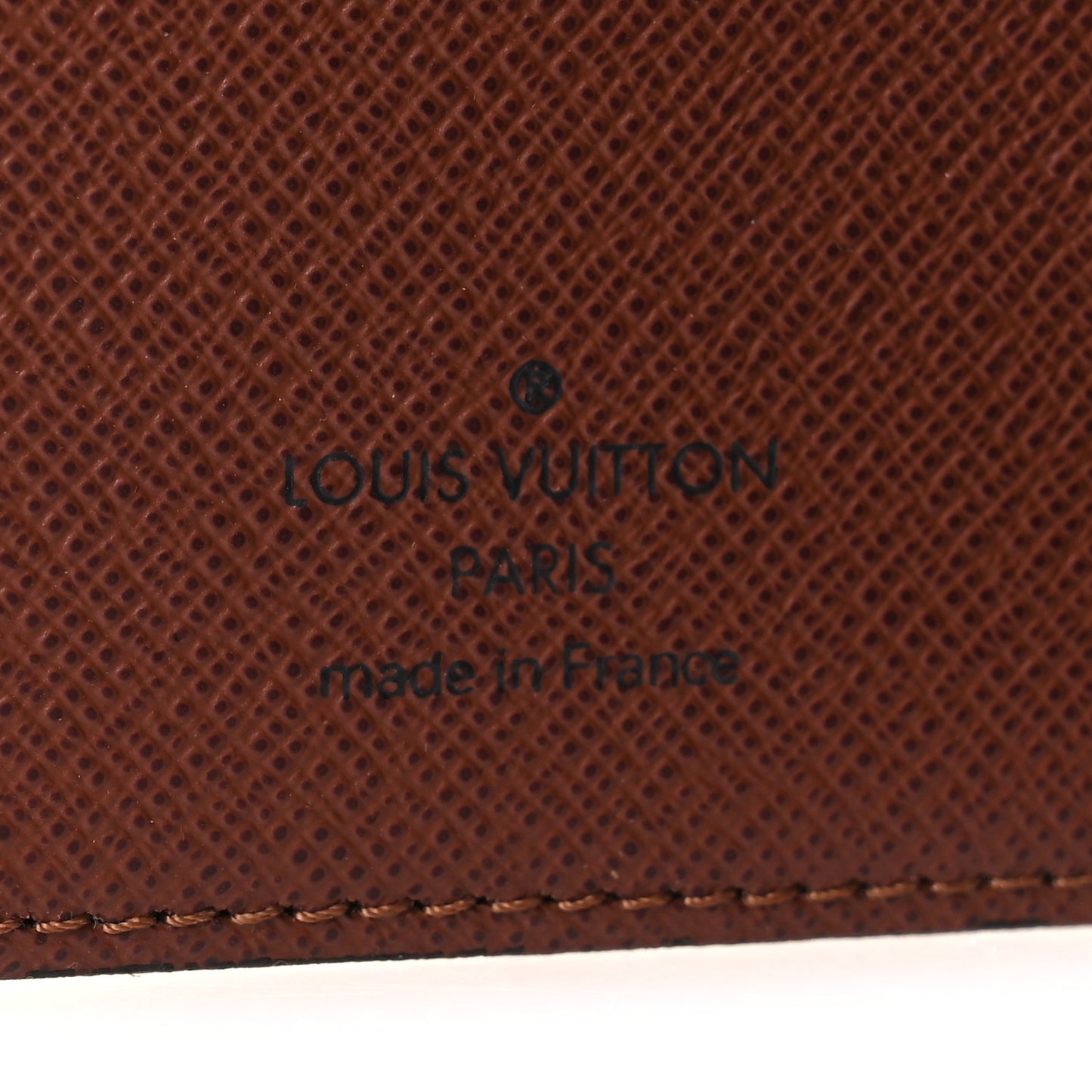 Monogram Porte Valeurs Checkbook Wallet