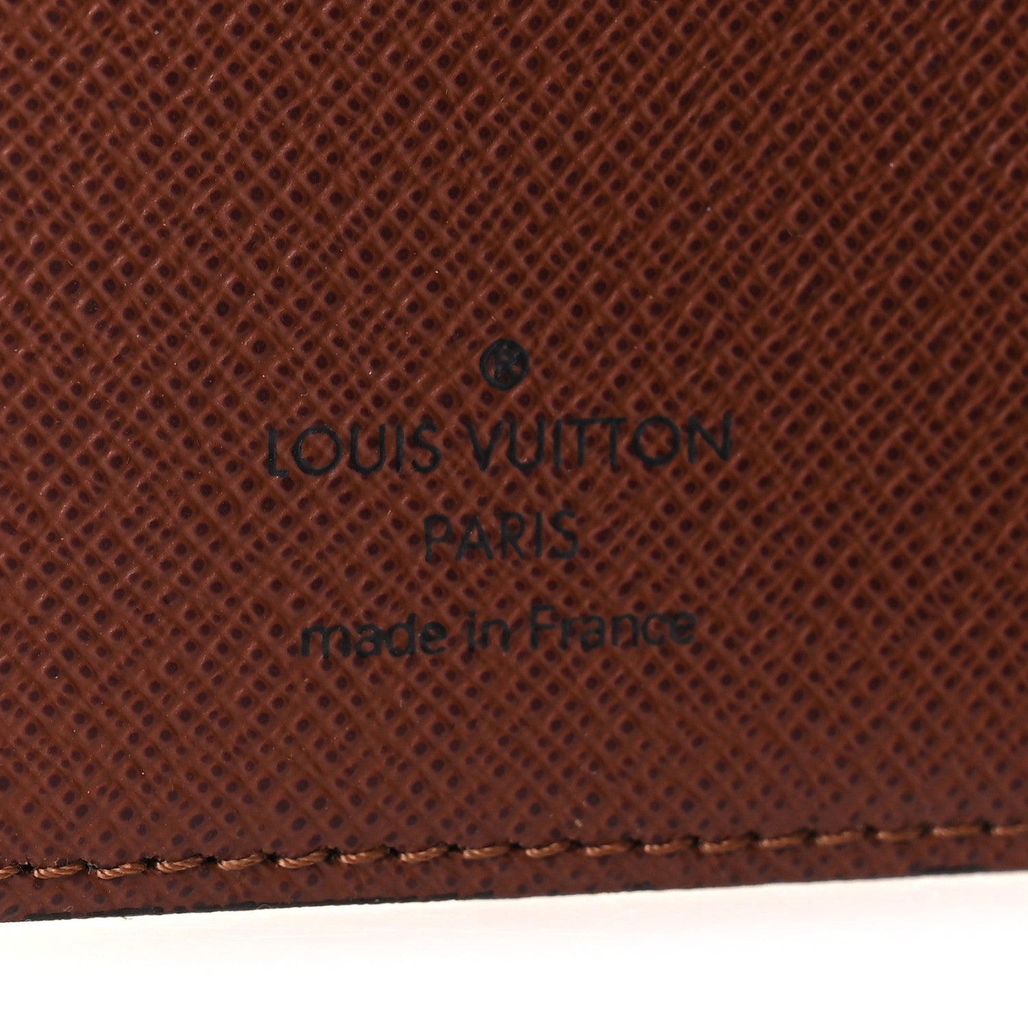 Louis Vuitton Monogram Porte Valeurs Checkbook Wallet 6 of 7