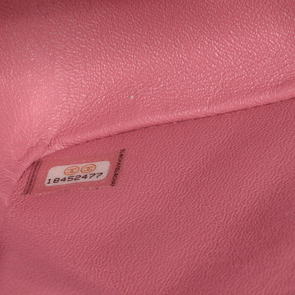 Chanel Lambskin Quilted Mini Square Flap Pink 7 of 8