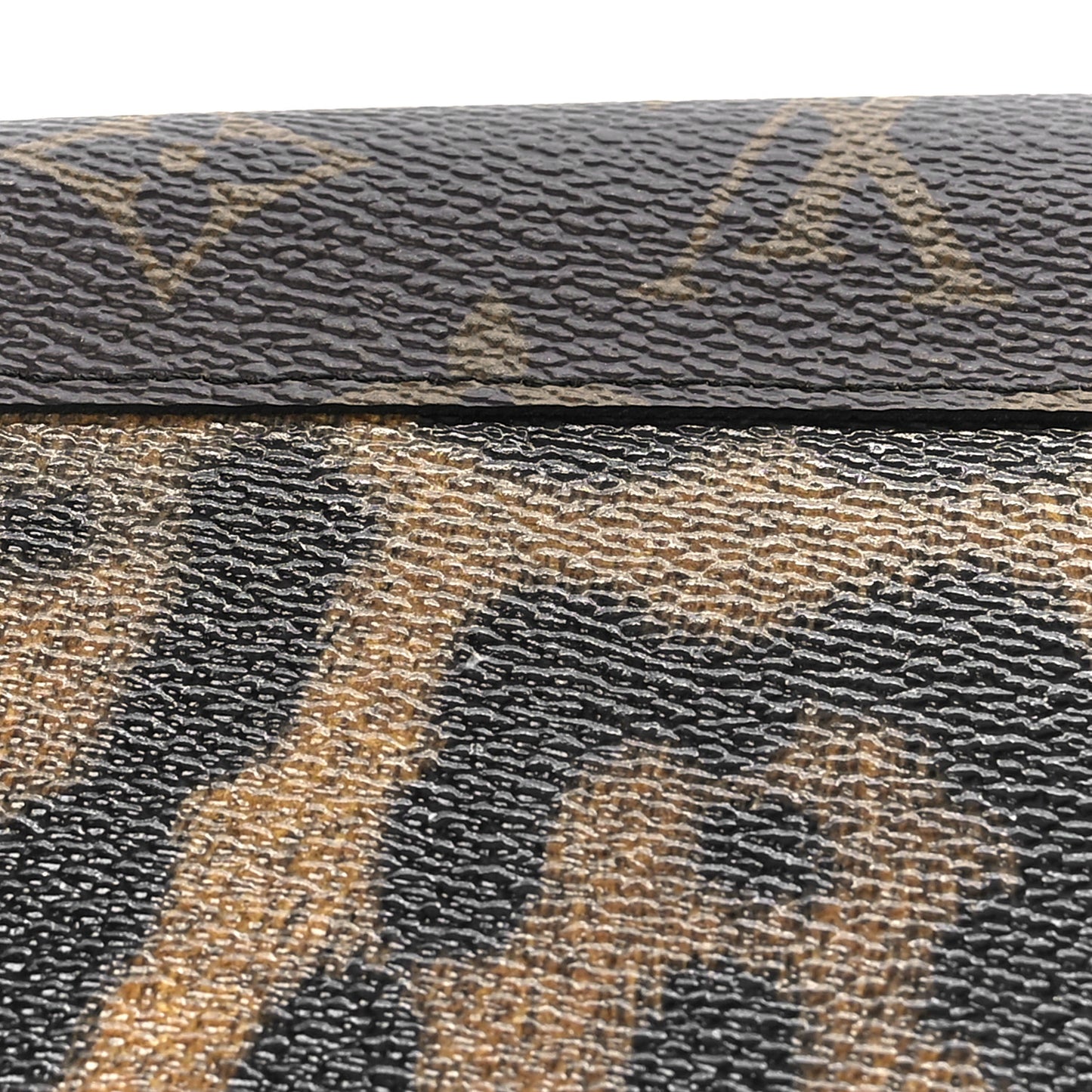 Monogram Animal Print Pochette Felicie Chain Wallet