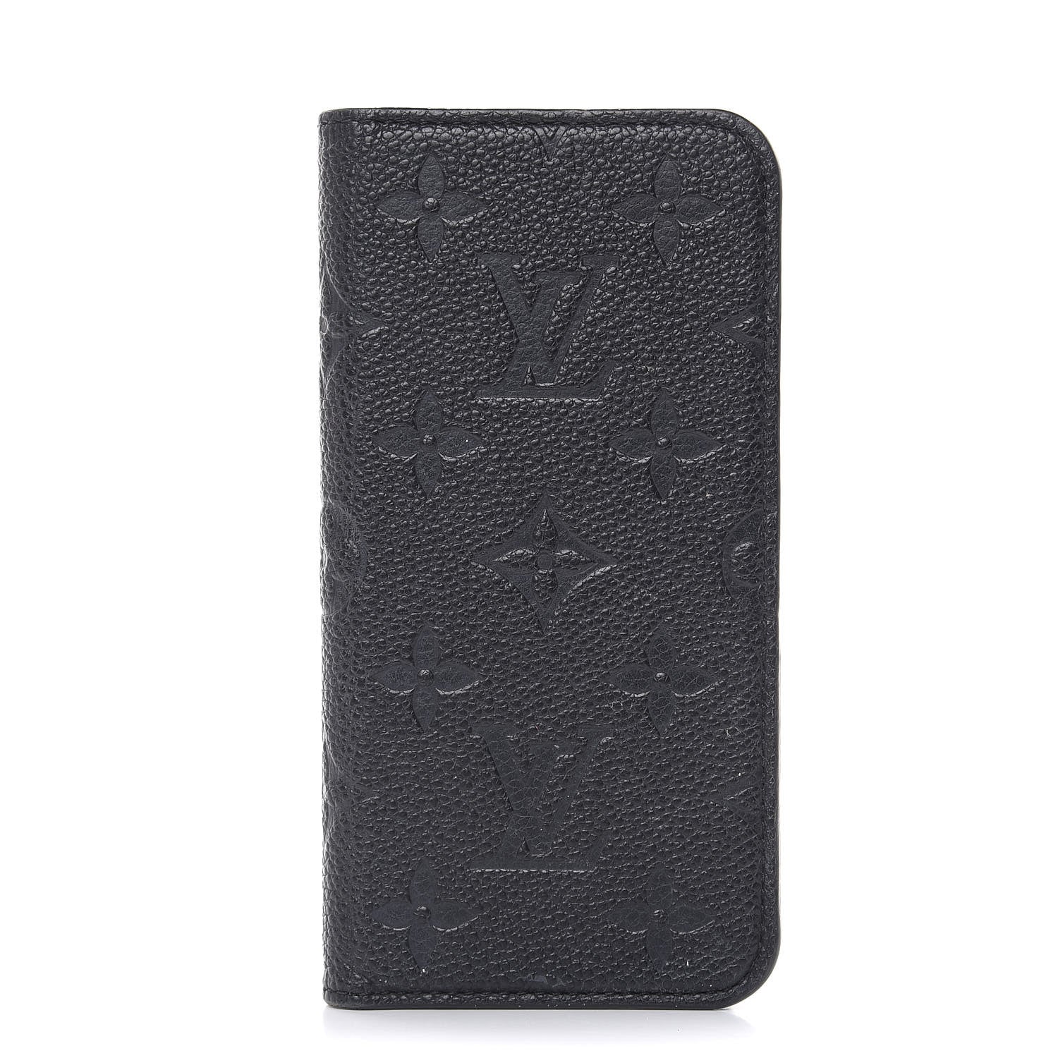 Louis Vuitton Empreinte iPhone X/XS Folio Case Black 1 of 10