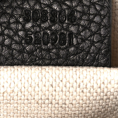Gucci Pebbled Calfskin Small Soho Disco Bag Black 7 of 11