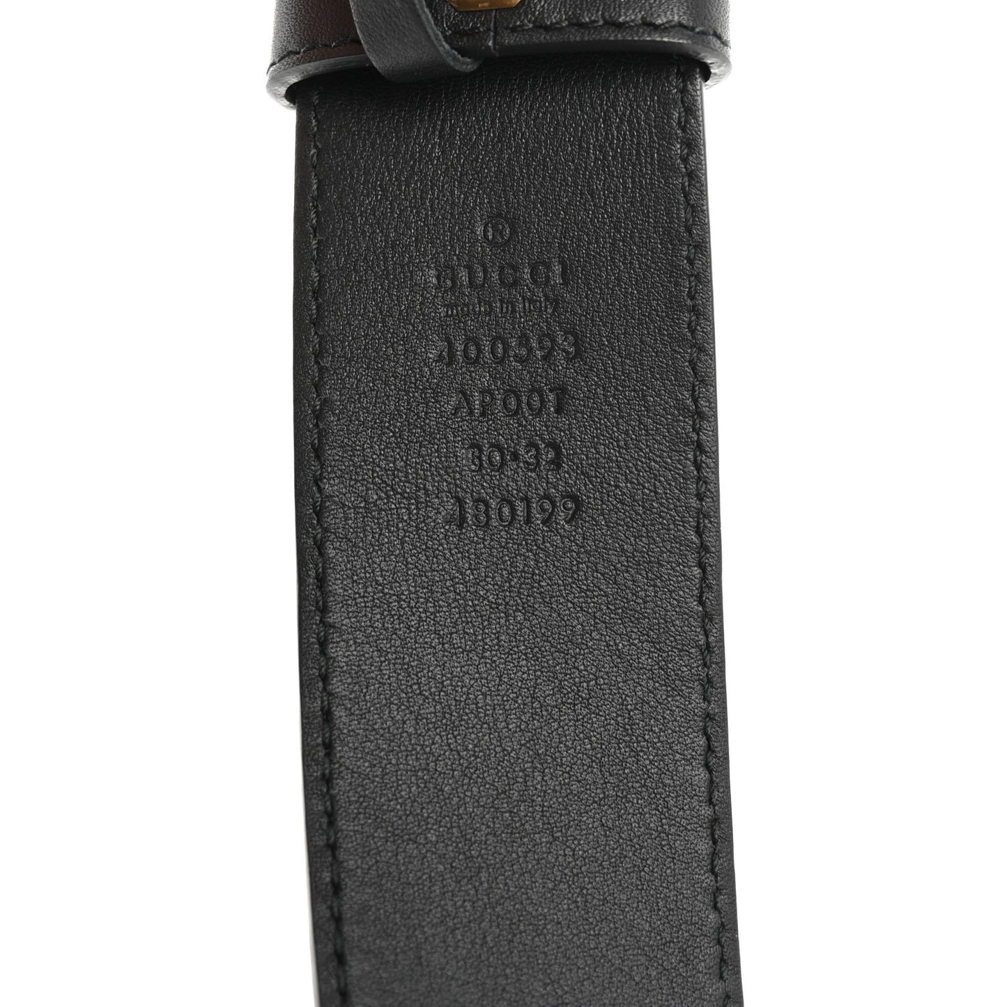 Calfskin Double G 40mm Belt 80 32 Black