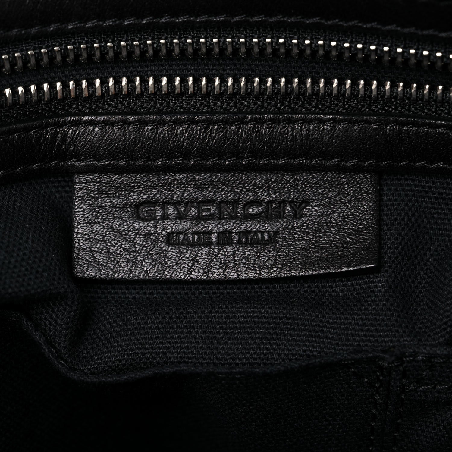 Givenchy Pebbled Calfskin Medium Pyramid Stud Pandora Dark Brown 6 of 15