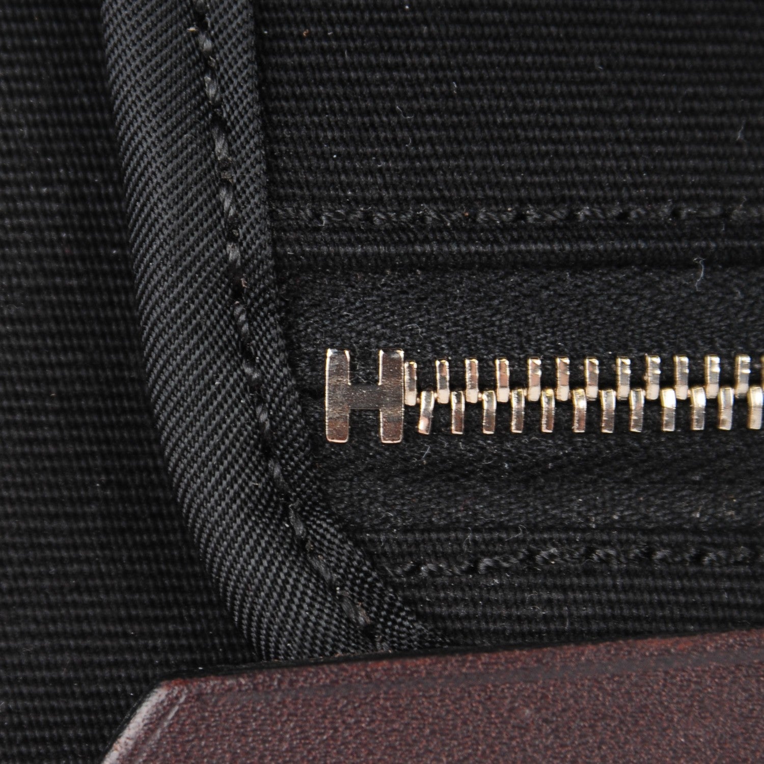Hermes Toile Vache Hunter Herbag Zip 39 Black 8 of 17