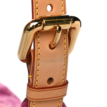 Louis Vuitton Denim Baggy PM Fuchsia 10 of 11