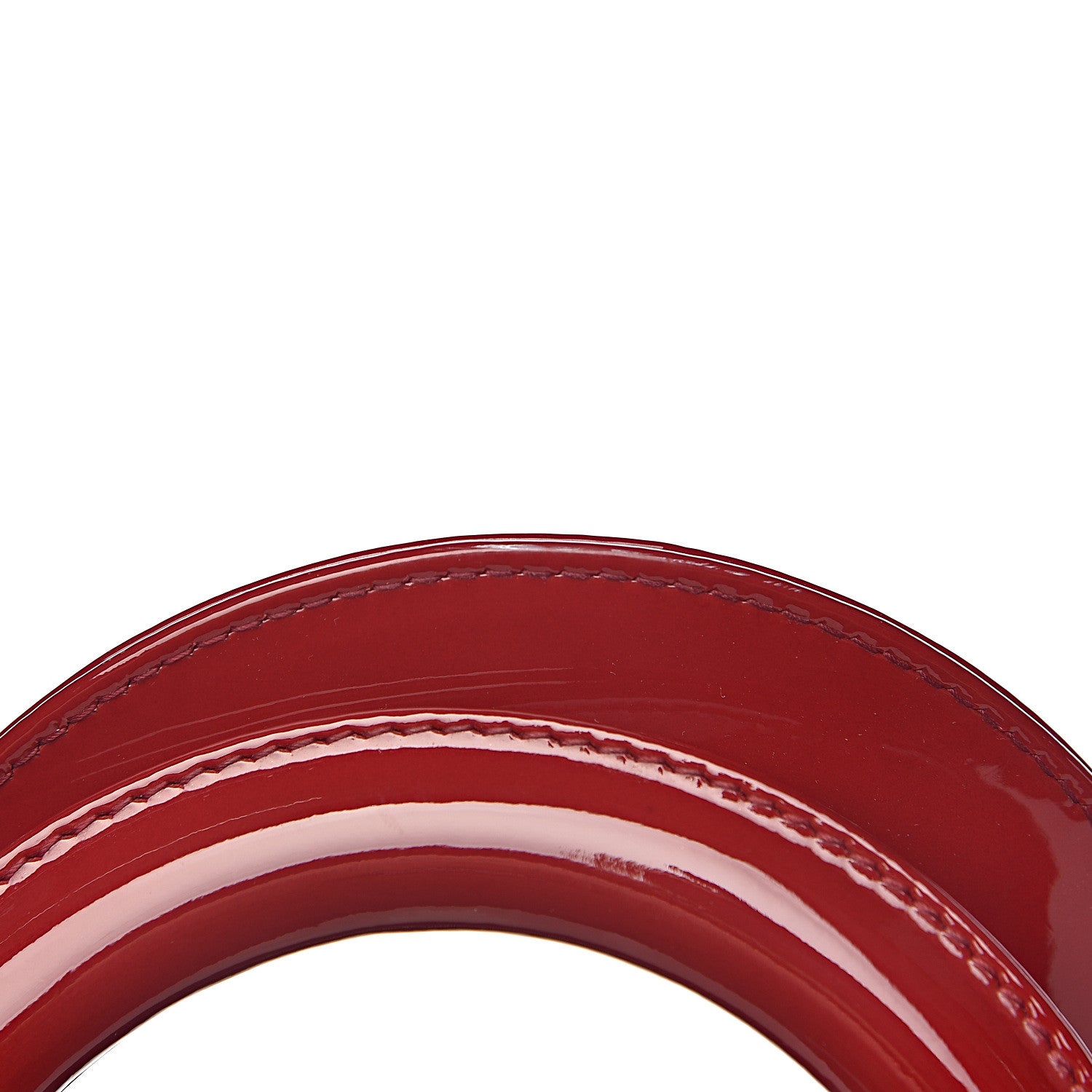 Christian Dior Patent Cannage Large Lady Dior Red 8 of 11
