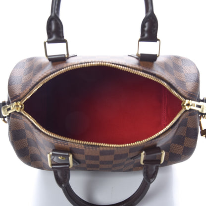 Louis Vuitton Damier Ebene Speedy Bandouliere 25 6 of 10