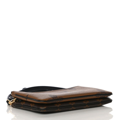 Louis Vuitton Reverse Monogram Giant Double Zip Pochette 4 of 11