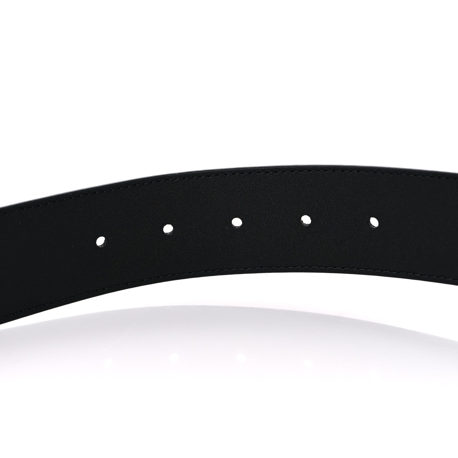 Gucci Textured Dollar Calfskin 40mm Belt 80 32 Black 4 of 4