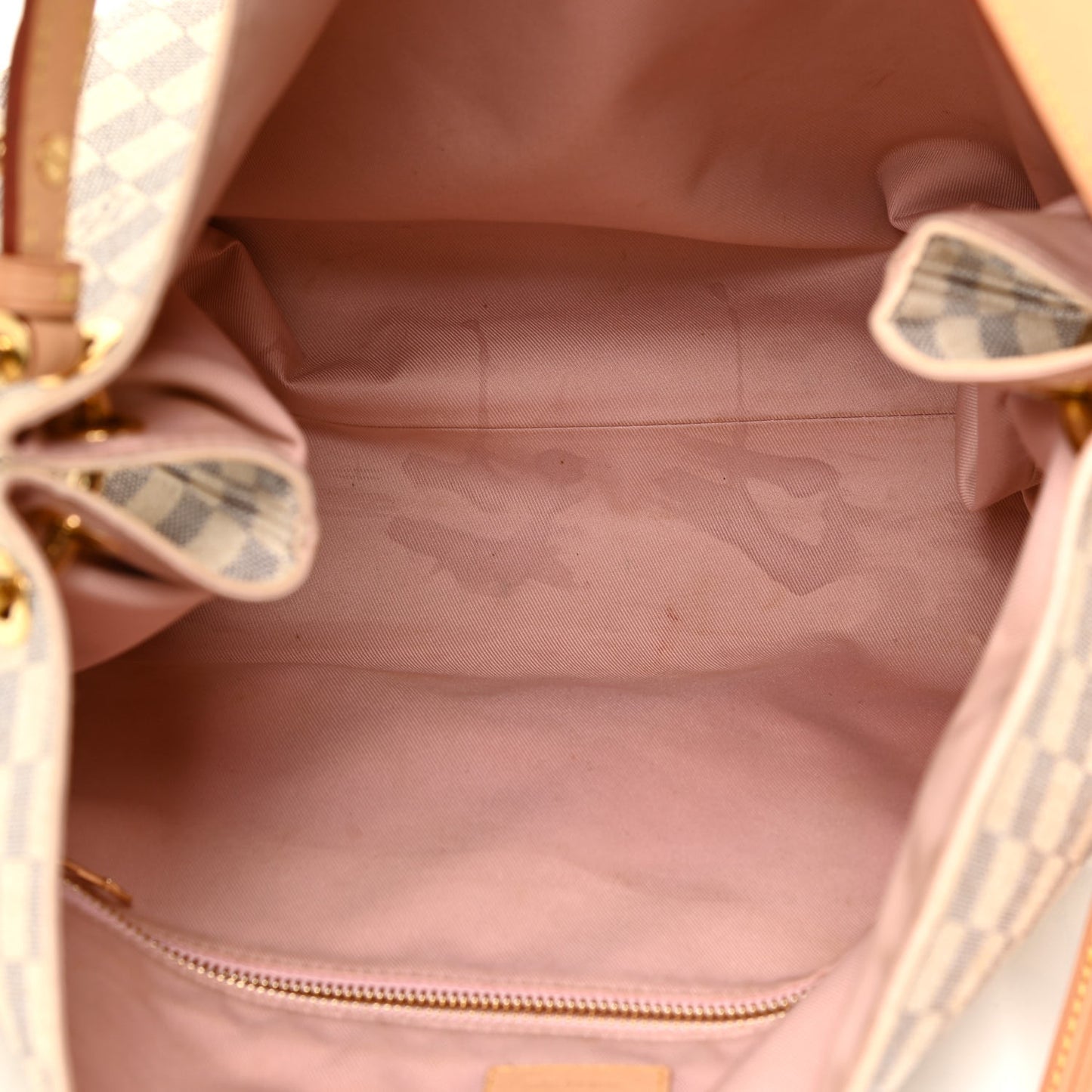 Damier Azur Graceful MM Rose Ballerine