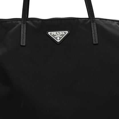 Prada Tessuto Nylon Saffiano Tote Black 8 of 10