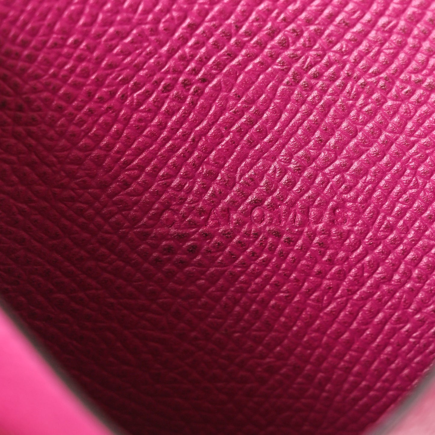 Epsom Mini Bearn Wallet Rose Pourpre