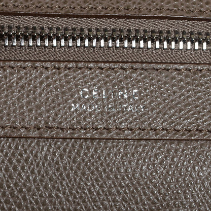 Celine Grained Calfskin Small Phantom Luggage Cabas Taupe 6 of 7
