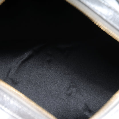 Saint Laurent Leather Small Muse Metallic Silver 7 of 7