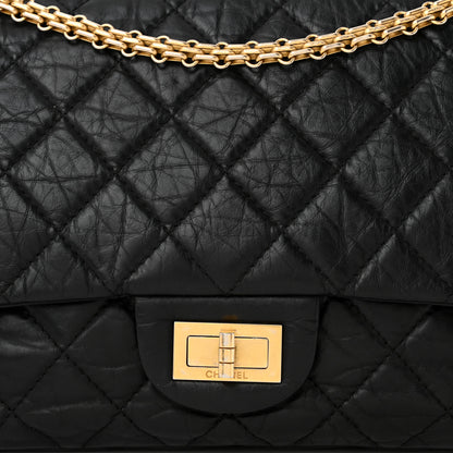 Chanel Aged Calfskin Quilted 2.55 Reissue 227 Flap Black 8 of 10