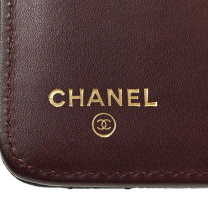 Chanel Caviar Quilted Zipped Pocket Wallet Black 7 of 9
