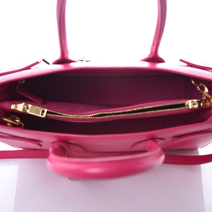 Saint Laurent Calfskin Small Sac De Jour Bubblegum 5 of 12