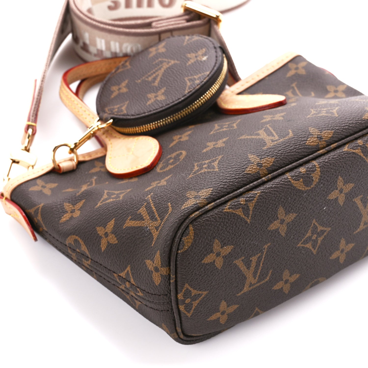 Louis Vuitton Monogram Neverfull BB Beige 9 of 15