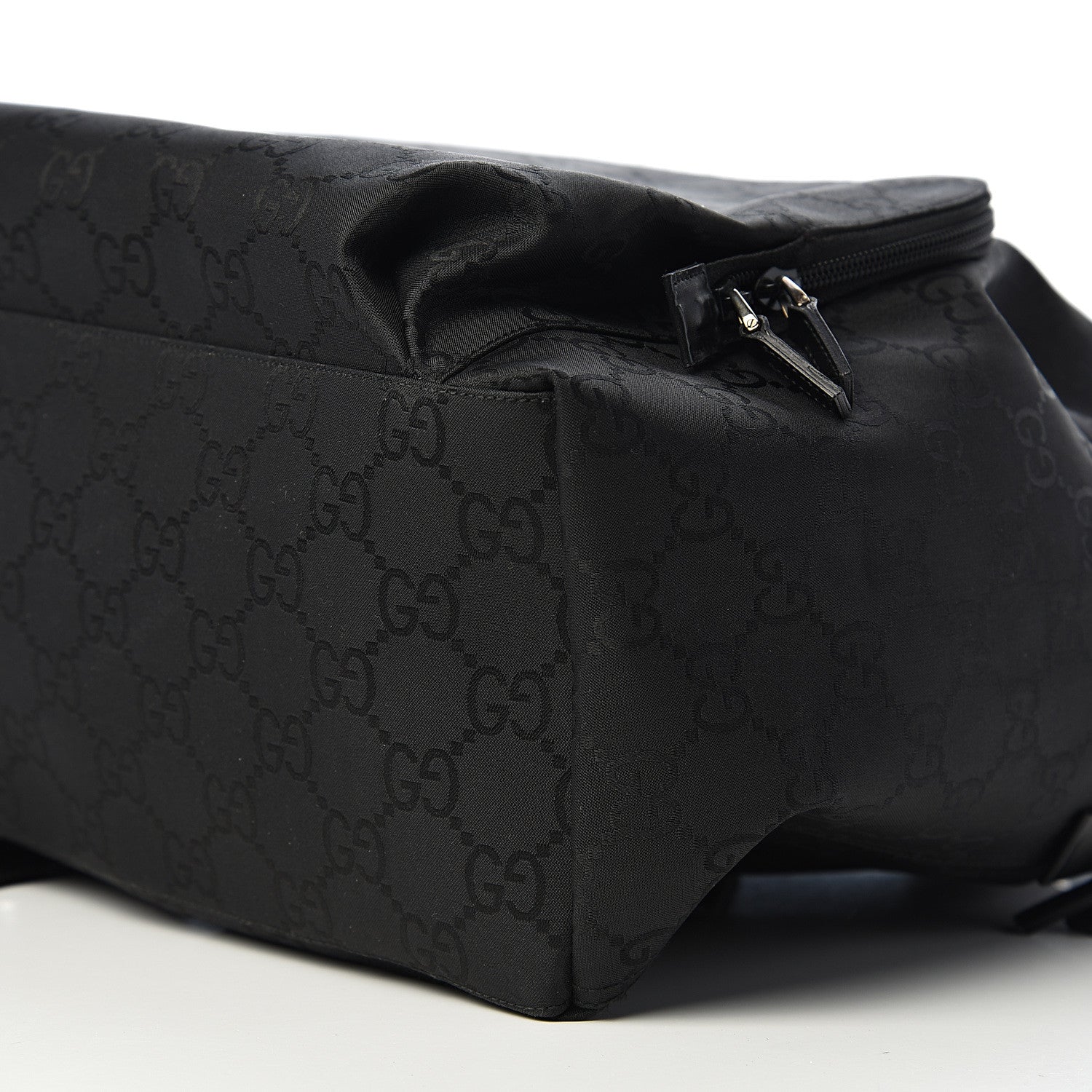 Gucci Nylon Monogram Medium Backpack Black 9 of 10