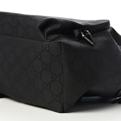 Gucci Nylon Monogram Medium Backpack Black 9 of 10