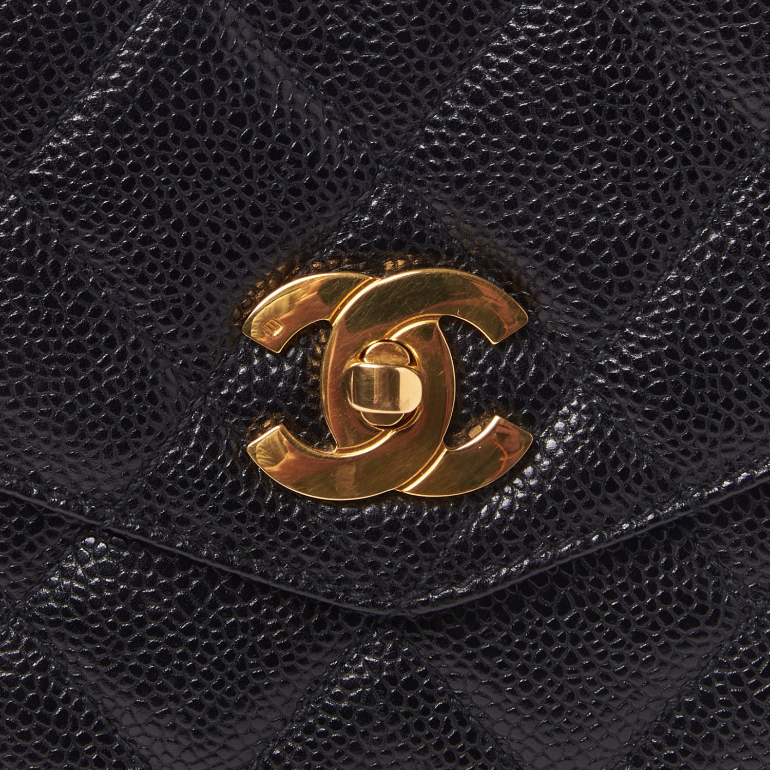 Chanel Caviar Quilted Flap Shoulder Bag Black 7 of 10