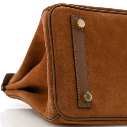 Hermes Veau Doblis Swift Grizzly Birkin 25 Alezan 15 of 21