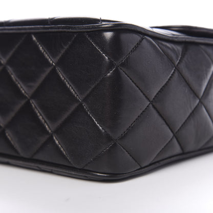 Chanel Lambskin Quilted Medium Single Flap Black 11 of 12