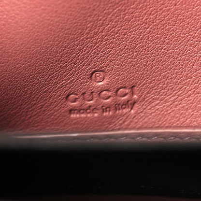 Gucci Monogram Heart Zip Around Wallet Wristlet Beige Pink 6 of 8