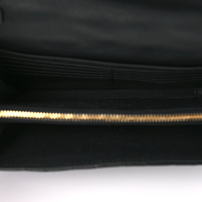 Versace Lambskin Quilted Medusa Wallet On Chain Crossbody Black 5 of 8